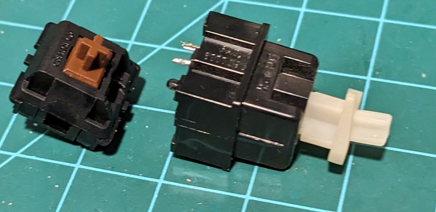 Cherry MX to Datanetics DC-51 Keyboard Switch Adapter | Applefritter